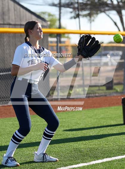 Thumbnail 3 in Forney vs. Walnut Grove (UIL 5A Softball Regional Semi-Final) photogallery.
