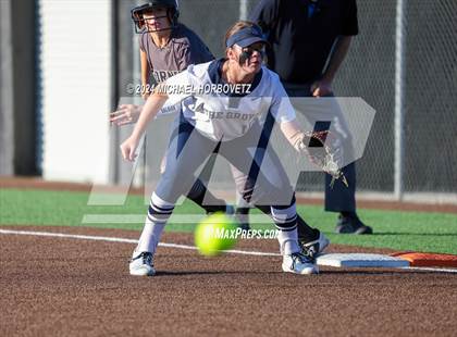 Thumbnail 3 in Forney vs. Walnut Grove (UIL 5A Softball Regional Semi-Final) photogallery.