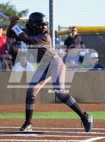 Thumbnail 3 in Forney vs. Walnut Grove (UIL 5A Softball Regional Semi-Final) photogallery.