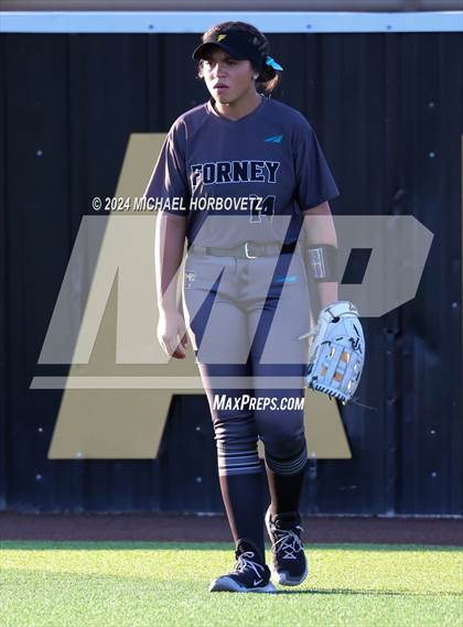 Thumbnail 1 in Forney vs. Walnut Grove (UIL 5A Softball Regional Semi-Final) photogallery.