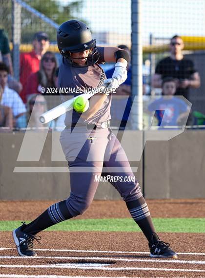 Thumbnail 2 in Forney vs. Walnut Grove (UIL 5A Softball Regional Semi-Final) photogallery.