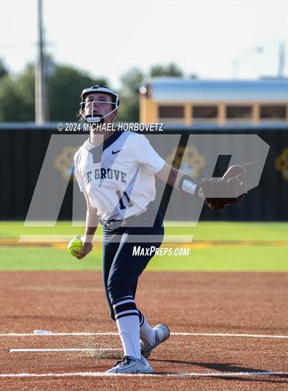 Thumbnail 3 in Forney vs. Walnut Grove (UIL 5A Softball Regional Semi-Final) photogallery.