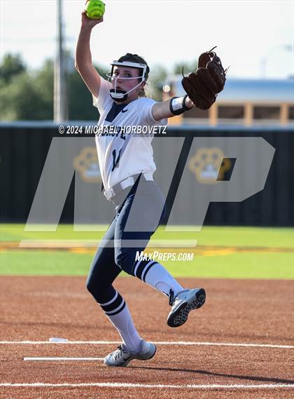 Thumbnail 1 in Forney vs. Walnut Grove (UIL 5A Softball Regional Semi-Final) photogallery.