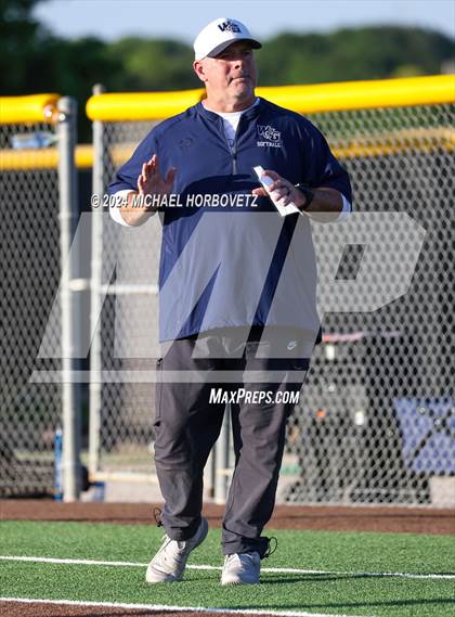 Thumbnail 3 in Forney vs. Walnut Grove (UIL 5A Softball Regional Semi-Final) photogallery.