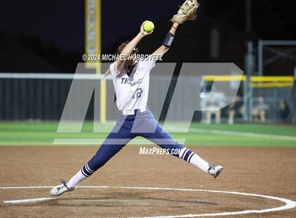 Thumbnail 3 in Forney vs. Walnut Grove (UIL 5A Softball Regional Semi-Final) photogallery.