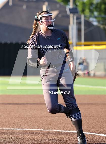 Thumbnail 1 in Forney vs. Walnut Grove (UIL 5A Softball Regional Semi-Final) photogallery.