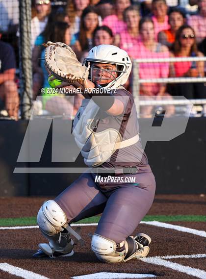 Thumbnail 3 in Forney vs. Walnut Grove (UIL 5A Softball Regional Semi-Final) photogallery.
