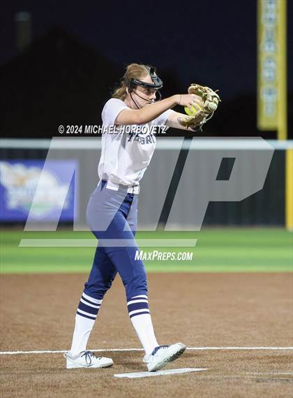 Thumbnail 2 in Forney vs. Walnut Grove (UIL 5A Softball Regional Semi-Final) photogallery.