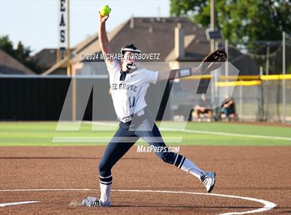 Thumbnail 2 in Forney vs. Walnut Grove (UIL 5A Softball Regional Semi-Final) photogallery.