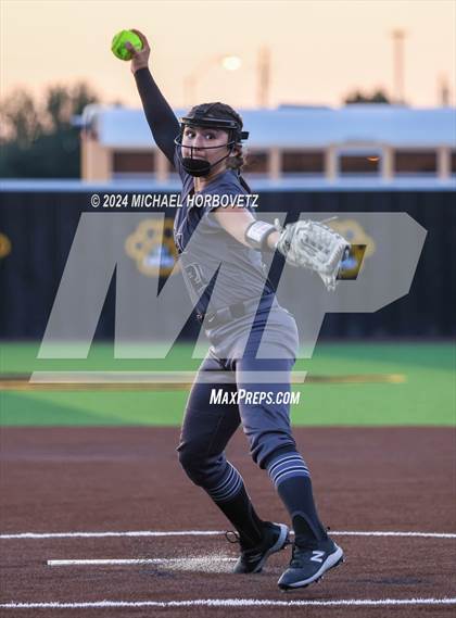 Thumbnail 2 in Forney vs. Walnut Grove (UIL 5A Softball Regional Semi-Final) photogallery.