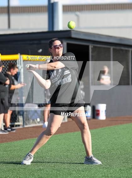Thumbnail 3 in Forney vs. Walnut Grove (UIL 5A Softball Regional Semi-Final) photogallery.