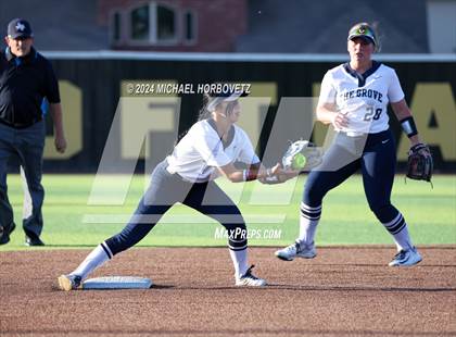 Thumbnail 1 in Forney vs. Walnut Grove (UIL 5A Softball Regional Semi-Final) photogallery.