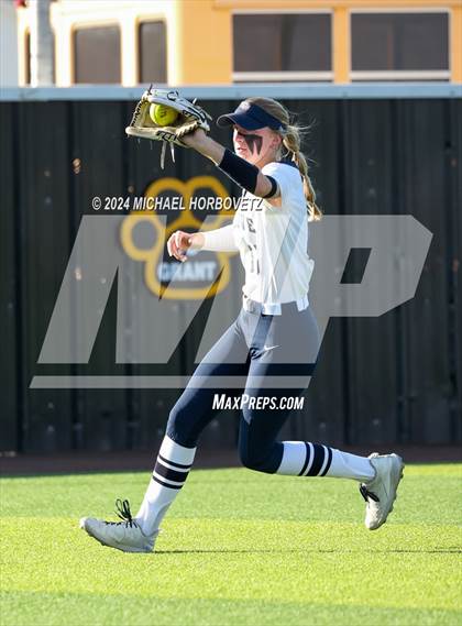 Thumbnail 3 in Forney vs. Walnut Grove (UIL 5A Softball Regional Semi-Final) photogallery.