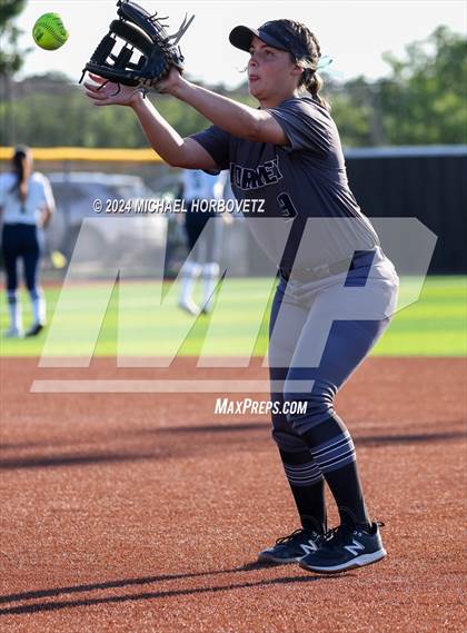 Thumbnail 1 in Forney vs. Walnut Grove (UIL 5A Softball Regional Semi-Final) photogallery.