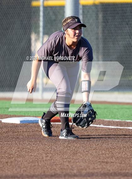 Thumbnail 3 in Forney vs. Walnut Grove (UIL 5A Softball Regional Semi-Final) photogallery.