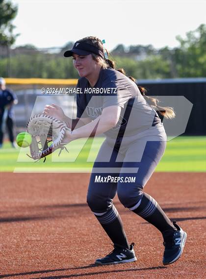 Thumbnail 3 in Forney vs. Walnut Grove (UIL 5A Softball Regional Semi-Final) photogallery.