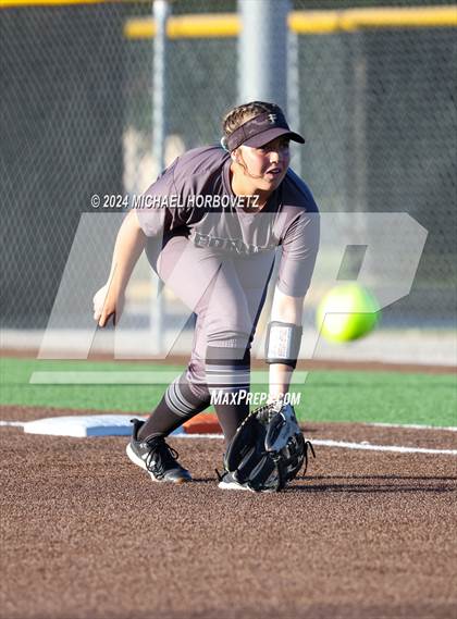 Thumbnail 2 in Forney vs. Walnut Grove (UIL 5A Softball Regional Semi-Final) photogallery.