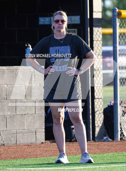 Thumbnail 1 in Forney vs. Walnut Grove (UIL 5A Softball Regional Semi-Final) photogallery.