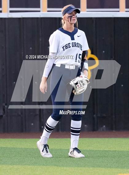 Thumbnail 2 in Forney vs. Walnut Grove (UIL 5A Softball Regional Semi-Final) photogallery.