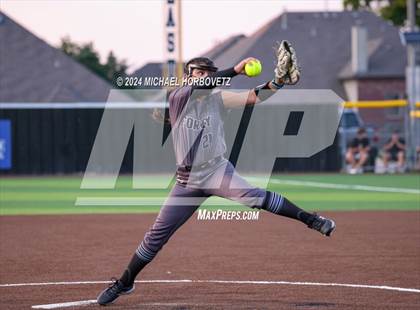 Thumbnail 3 in Forney vs. Walnut Grove (UIL 5A Softball Regional Semi-Final) photogallery.
