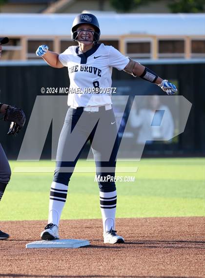 Thumbnail 3 in Forney vs. Walnut Grove (UIL 5A Softball Regional Semi-Final) photogallery.