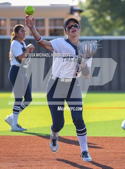 Thumbnail 2 in Forney vs. Walnut Grove (UIL 5A Softball Regional Semi-Final) photogallery.