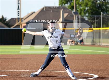 Thumbnail 3 in Forney vs. Walnut Grove (UIL 5A Softball Regional Semi-Final) photogallery.