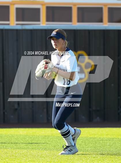Thumbnail 2 in Forney vs. Walnut Grove (UIL 5A Softball Regional Semi-Final) photogallery.