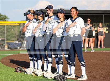 Thumbnail 2 in Forney vs. Walnut Grove (UIL 5A Softball Regional Semi-Final) photogallery.