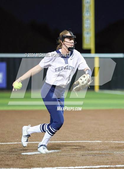 Thumbnail 3 in Forney vs. Walnut Grove (UIL 5A Softball Regional Semi-Final) photogallery.