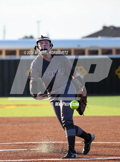 Thumbnail 1 in Forney vs. Walnut Grove (UIL 5A Softball Regional Semi-Final) photogallery.