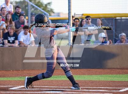 Thumbnail 1 in Forney vs. Walnut Grove (UIL 5A Softball Regional Semi-Final) photogallery.