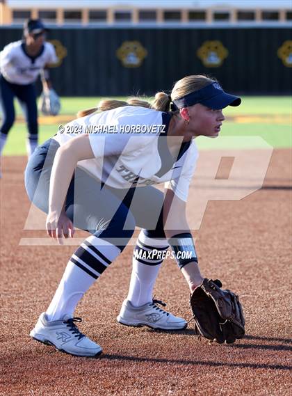 Thumbnail 2 in Forney vs. Walnut Grove (UIL 5A Softball Regional Semi-Final) photogallery.