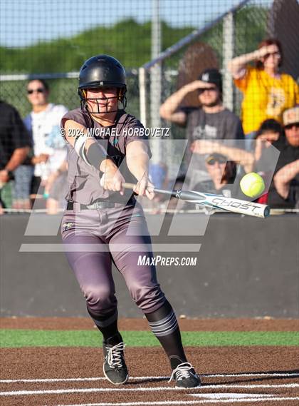 Thumbnail 2 in Forney vs. Walnut Grove (UIL 5A Softball Regional Semi-Final) photogallery.