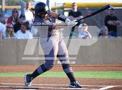 Thumbnail 2 in Forney vs. Walnut Grove (UIL 5A Softball Regional Semi-Final) photogallery.