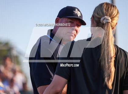 Thumbnail 1 in Forney vs. Walnut Grove (UIL 5A Softball Regional Semi-Final) photogallery.