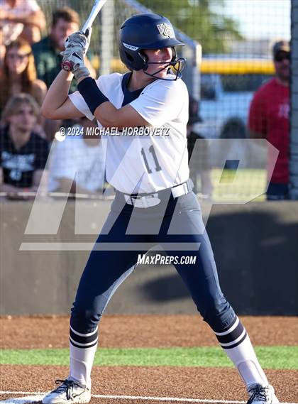 Thumbnail 2 in Forney vs. Walnut Grove (UIL 5A Softball Regional Semi-Final) photogallery.