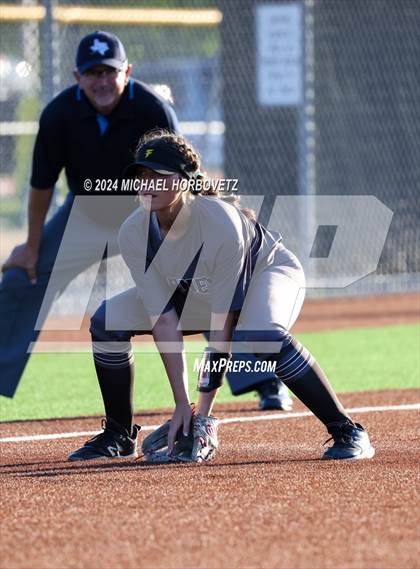 Thumbnail 2 in Forney vs. Walnut Grove (UIL 5A Softball Regional Semi-Final) photogallery.