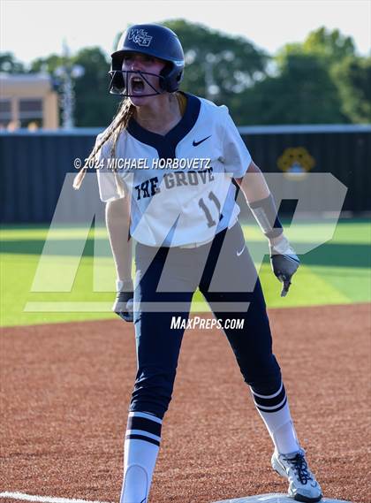 Thumbnail 2 in Forney vs. Walnut Grove (UIL 5A Softball Regional Semi-Final) photogallery.