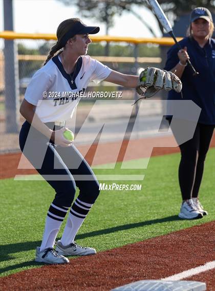 Thumbnail 3 in Forney vs. Walnut Grove (UIL 5A Softball Regional Semi-Final) photogallery.