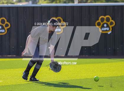 Thumbnail 2 in Forney vs. Walnut Grove (UIL 5A Softball Regional Semi-Final) photogallery.