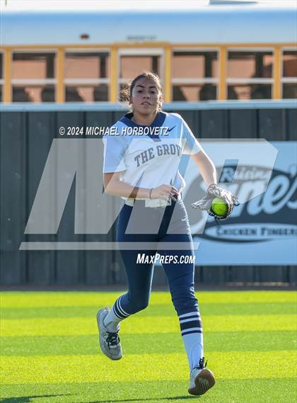 Thumbnail 3 in Forney vs. Walnut Grove (UIL 5A Softball Regional Semi-Final) photogallery.