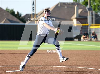Thumbnail 3 in Forney vs. Walnut Grove (UIL 5A Softball Regional Semi-Final) photogallery.