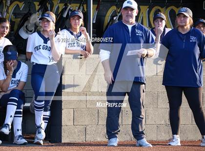 Thumbnail 1 in Forney vs. Walnut Grove (UIL 5A Softball Regional Semi-Final) photogallery.
