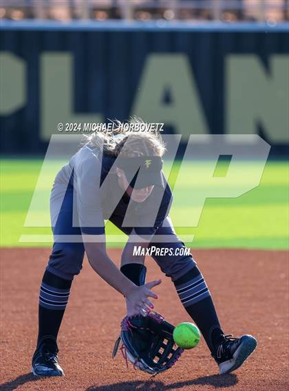 Thumbnail 1 in Forney vs. Walnut Grove (UIL 5A Softball Regional Semi-Final) photogallery.