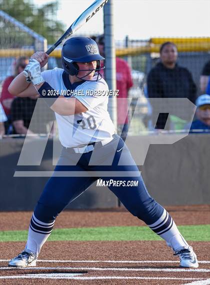 Thumbnail 2 in Forney vs. Walnut Grove (UIL 5A Softball Regional Semi-Final) photogallery.