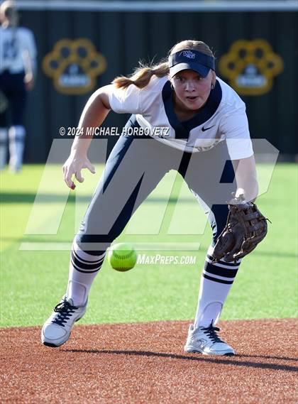 Thumbnail 2 in Forney vs. Walnut Grove (UIL 5A Softball Regional Semi-Final) photogallery.