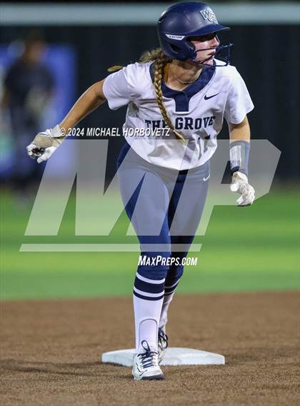 Thumbnail 2 in Forney vs. Walnut Grove (UIL 5A Softball Regional Semi-Final) photogallery.