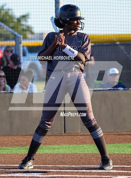 Thumbnail 2 in Forney vs. Walnut Grove (UIL 5A Softball Regional Semi-Final) photogallery.