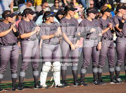 Thumbnail 3 in Forney vs. Walnut Grove (UIL 5A Softball Regional Semi-Final) photogallery.